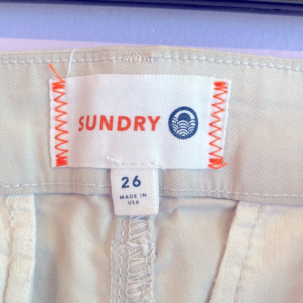 *RaRE* Sundry Wash Grey Tie Dye Jeans Women’s Pants Embroidered Heart Size 26 ! - Picture 5 of 9